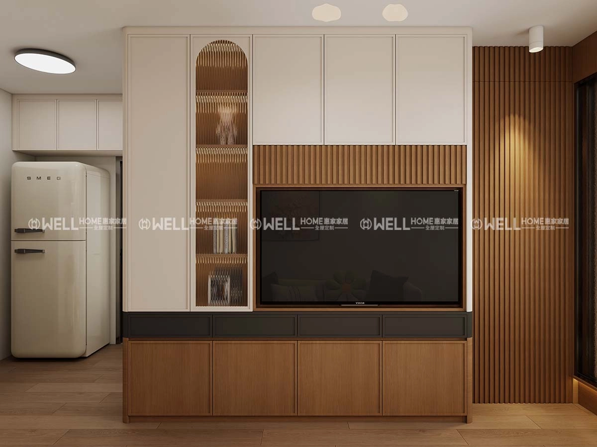 翔東邨 公屋原木簡約風4-5人單位設計案例