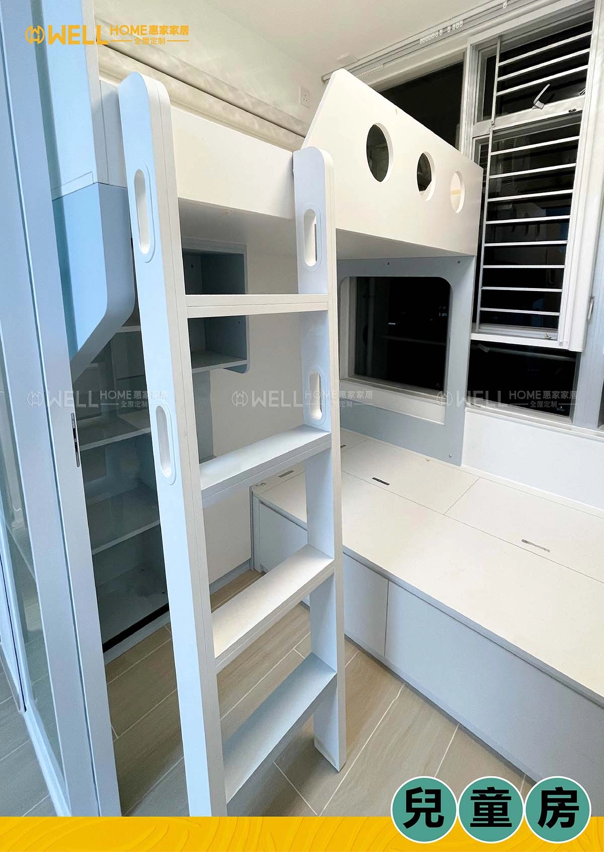 【駿洋邨實例】兩房一廳現代風圓弧工藝玄關櫃設計